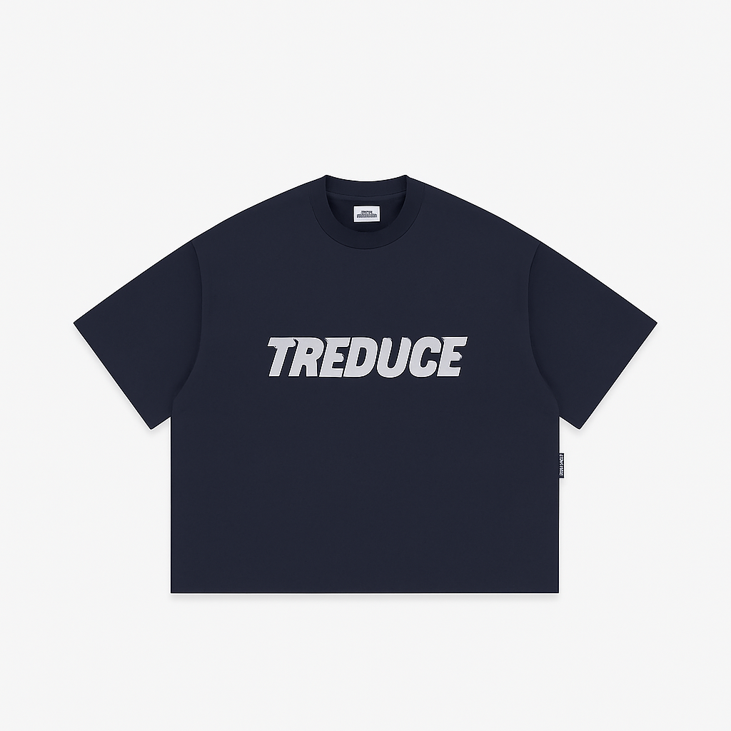 Treduce tee - Navy Blue