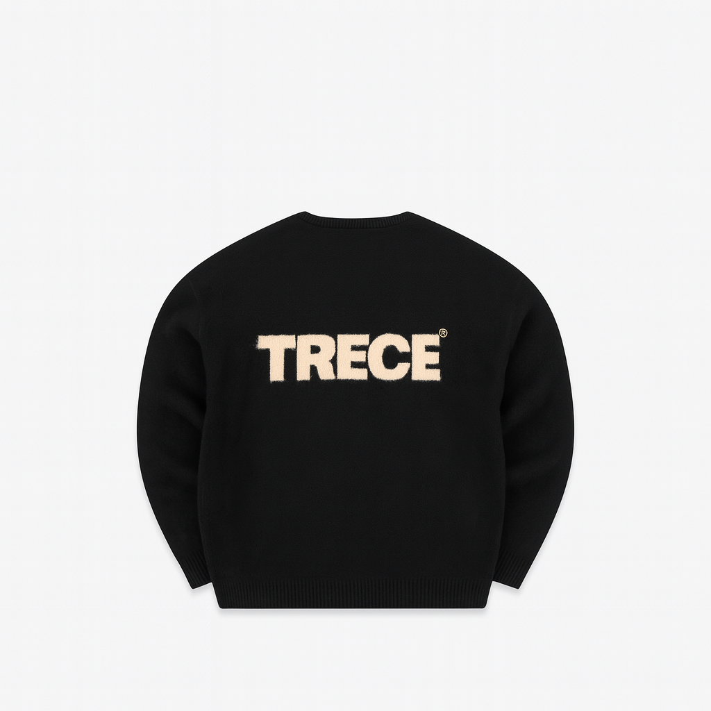 Treduce Knitted Sweat - Black