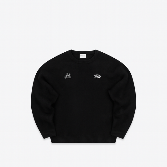 Treduce Knitted Sweat - Black