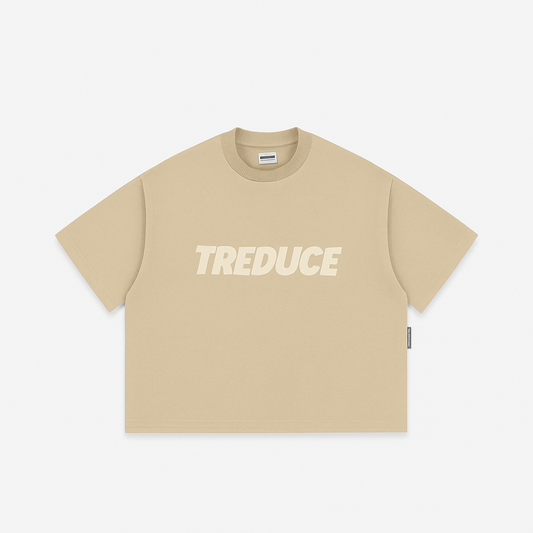 Treduce tee - Beige