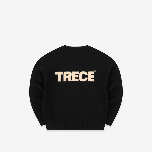 Treduce Knitted Sweat - Black