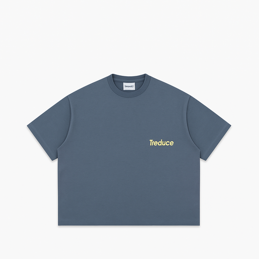 Treduce tee - Blue